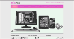 Desktop Screenshot of dokineo.com